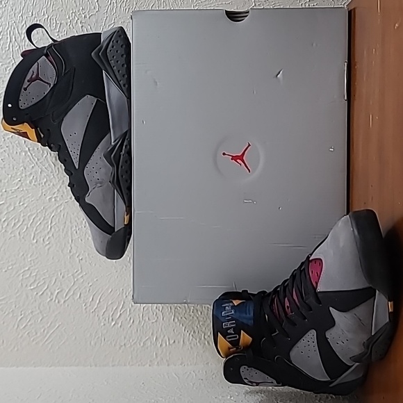 Nike Air Jordan 7 Retro Bordeaux 2011 Vintage Mens Sneakers 304775-003 Size 13 - Picture 1 of 16
